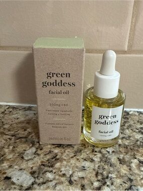 Green Goddess Facial Oil, NIB, discontinued